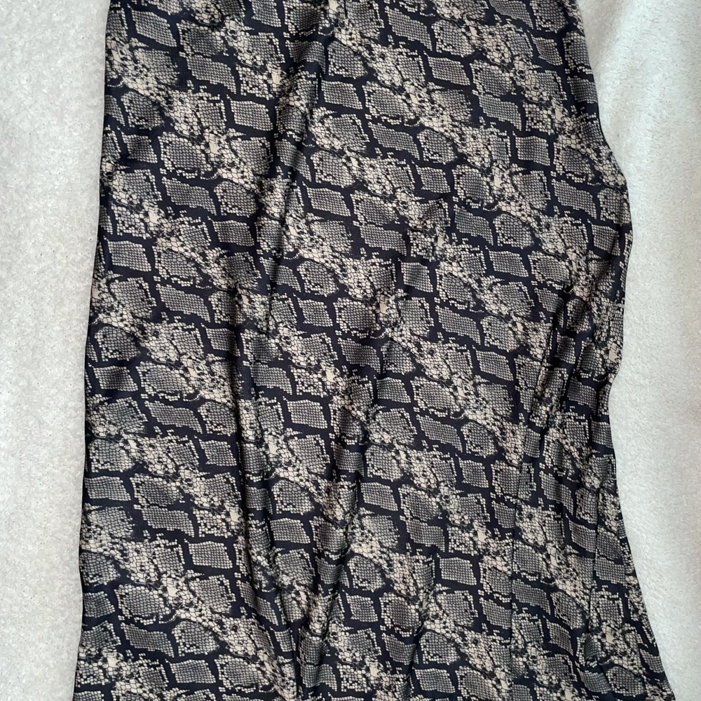 Urban Outfitters Rowan Snake Midi Skirt